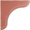 Ekena Millwork 1 3/4"W x 5 1/2"D x 5 1/2"H Eaton Wood Vintage Decor Bracket, Salvage Red BKTWD02X06X06EARD - alternate 3